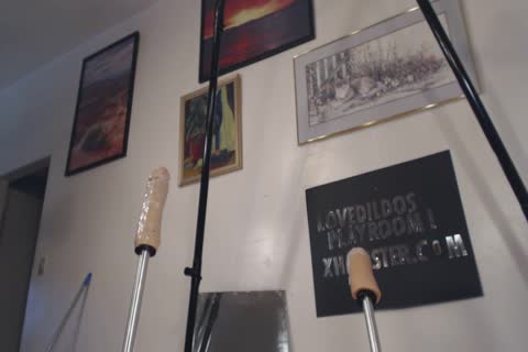 Lovedildos Machine banging two