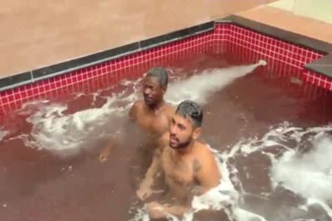 Tbabe Drika Lima Invites Two fellows To Stuff Her Holes And Climax together
