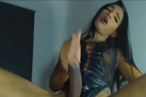 teen shemale Masturbates