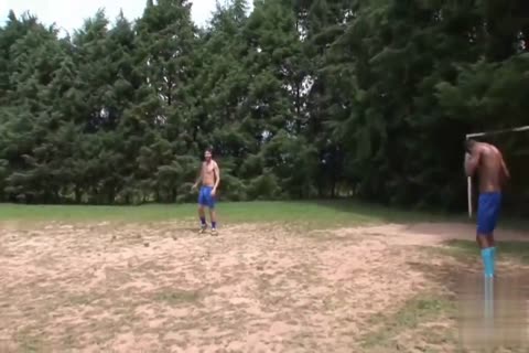 Mickelly Plays In Soccer With The dudes