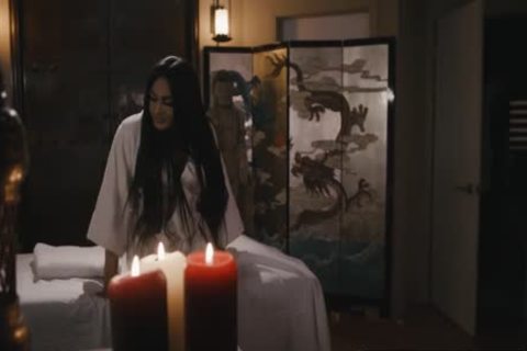 dark Masseur Analed His sheboy Client