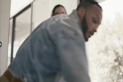 excited Trans babe acquires Her ass Licked And plowed By Her dark bf