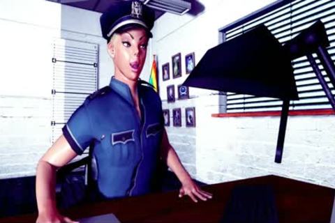 POLICE chap fucked BY FUTAS (FUTA ON MALE, FUTANARI 3D, FUTA