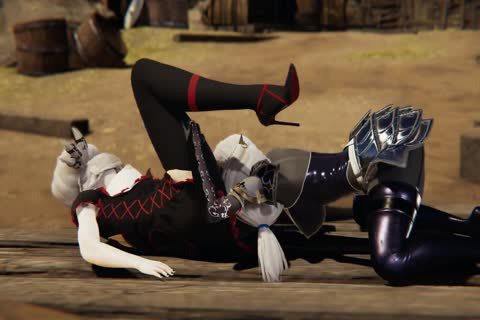 Futa - RWBY - darksome Elf X Salem - 3D Porn