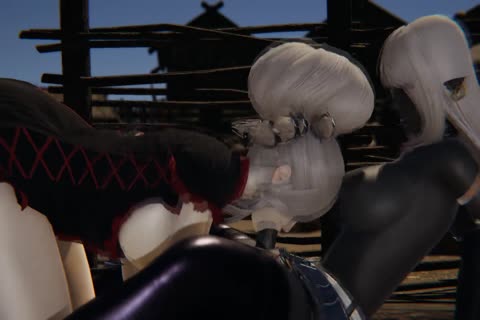 Futa - RWBY - darksome Elf X Salem - 3D Porn