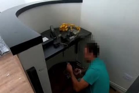 Carla Makes Subcontractor Submit To Her giant penis