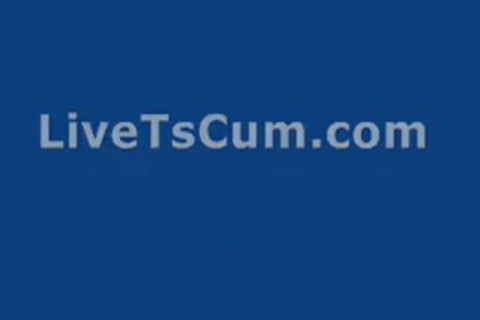 sucking A shemale And love juice On Face