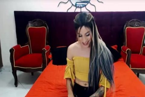 shemale playgirl With Tattoo Masturbate On webcam