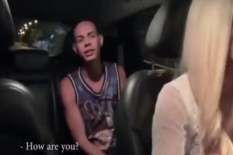 Blond ladyman Predator Taxi Driver Pick Up A Street Boyx