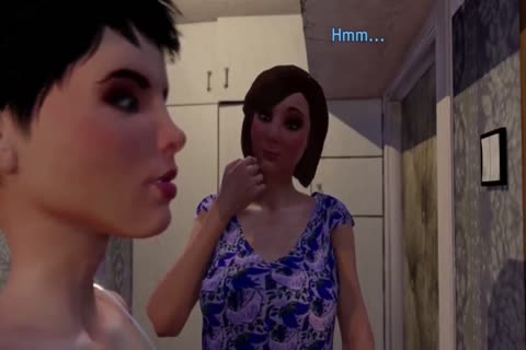 Sissy lad Received A Gift From sheboy mom - 3D Animate TS