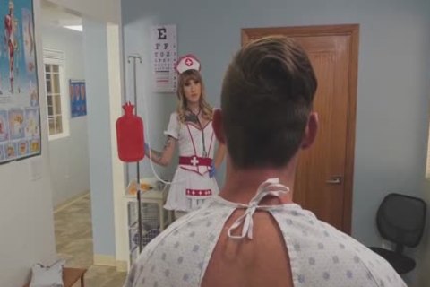 ladyboy Nurse Gives Full Body Physical Exam