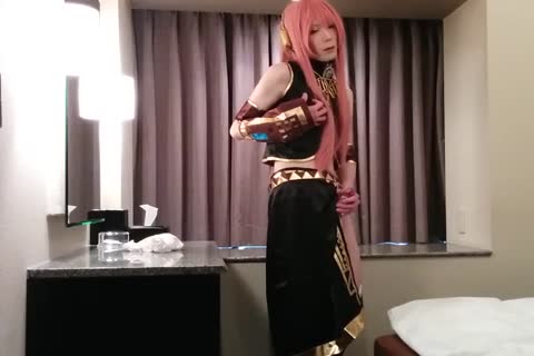 Cosplay Masturbation (Megurine Luka) Mikazuki 006