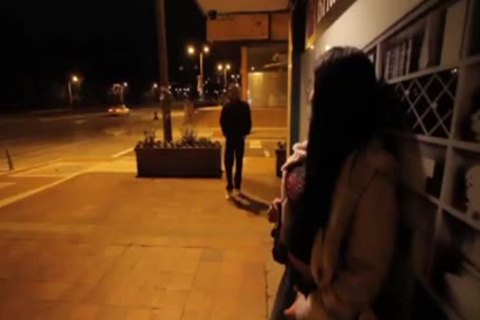 large Round butthole juicy lady-man Cums while hammered By Montrous large bulky dick