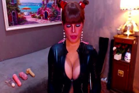Addictive ladyboy Queen anal Toying