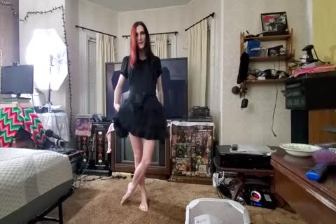 Trans girl pokes, Frots, And Plays With spooge POV