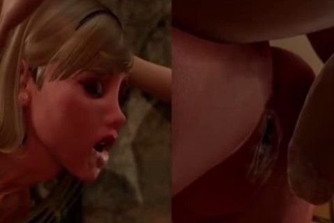 excited tranny Stepmom Gives A Gift To Her Stepson, 3D Futanari