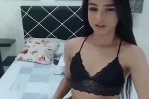astonishing tranny Filmed whilst Masturbating