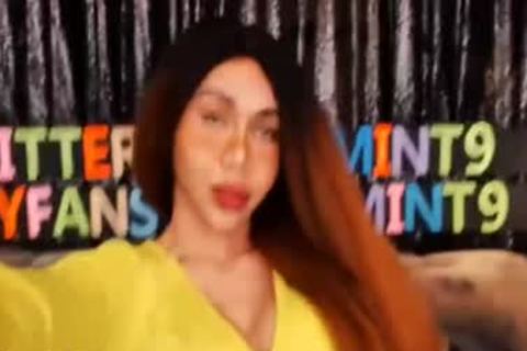 Ladyboy 10 Inch ramrod Self sucking