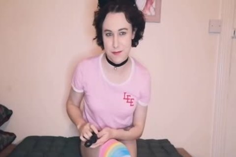Sissy Squirting cream From booty. 35 Min Vid On Of, Mv