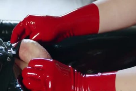Latex sheladys And Poppers jerk off PMV