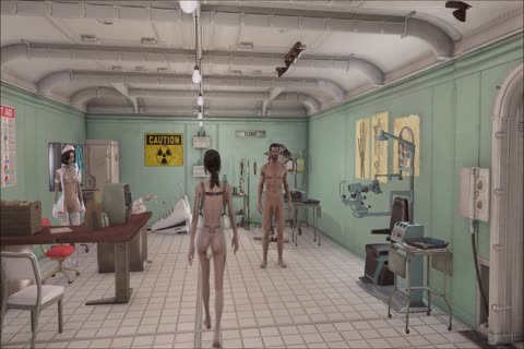 Fallout 4 dril The Hybrid girl