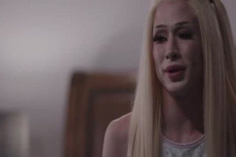 sheboy Stepdaughter face holes And Analed By Her darksome Stepfather