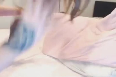 naughty goddess ladyboy With dildo In Her butthole