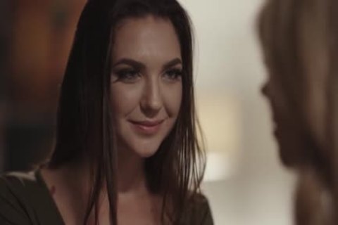 TS Casey Enjoys banging Rockys moist pussy