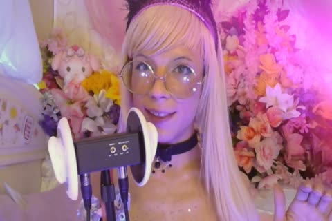 ASMR Binaural Ear Relaxation! Sissy XxHayleeMariexx