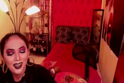 Magnificent ladyboy Masturbating Wildly