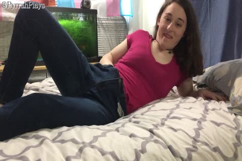 Transgender legal age teenager Lets u jerk off With Her