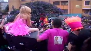 TV Outdoor orgy