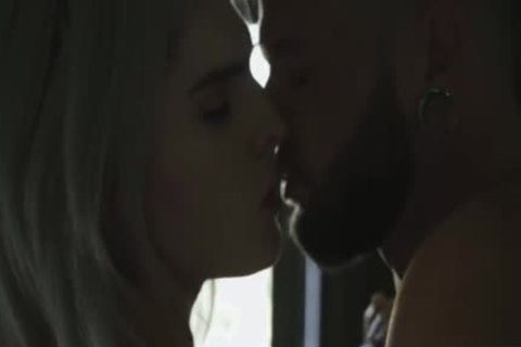 skinny Fit blond Tbabe Ella Hollywood Analed In The bed