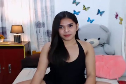 Creamyamberslut tranny Live spooge Show