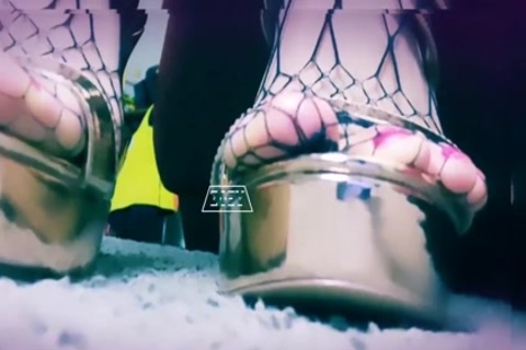Sissy Femboy Tease And Foot Worship PMV