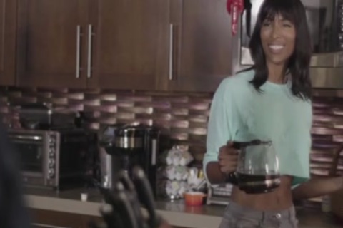 black Ts Natassia Dreams Takes Two weenies In trio