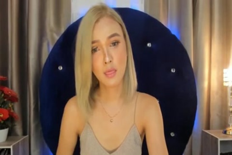 lusty fine TBabe Stroking On webcam Part 1