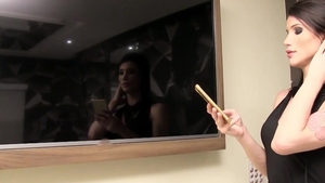 TransBella.com: Brazilian transsexual Riquelme rough butt sex