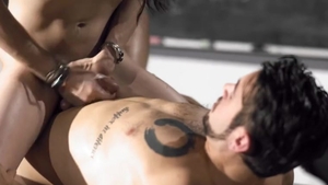Teacher Ariel receives poked By Student