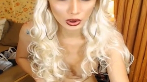 dirty And dirty lascivious transsexual Jerking