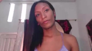 Gives A cook jerking To A black tgirl