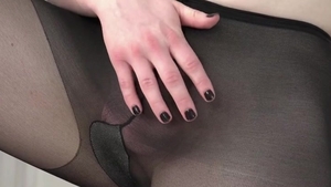 DEVILS T beauties - Redhead Trans In pantyhose wants For A dick In Her ass