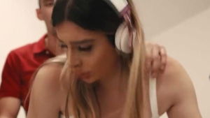 large zeppelins tranny Ivory Mayhem bare butthole In The bathroom