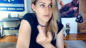 tranny Trying To cum