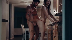 Party Goer TS Lets Stepbro bareback Her booty To Keep Silent