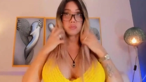 tasty tranny In A Yellow Bra
