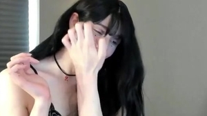 Skinny And Tall Transgirl With large weenie Masturbates On cam