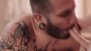 Injured chap acquires His butthole Licked And that man Analed TS Masseuse