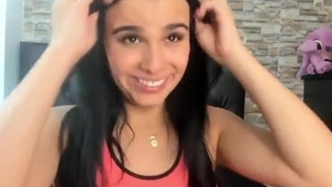 gigantic bumpers latin chick Trans cutie With Tattoos Strokes Her 10-Pounder