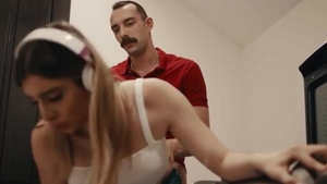 busty Trans Maid receives Her wazoo Rammed By Her pretty Boss